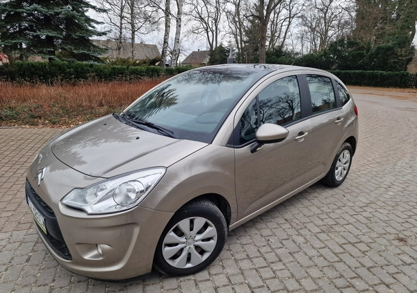 Citroen C3 cena 21300 przebieg: 74493, rok produkcji 2011 z Pasłęk małe 232